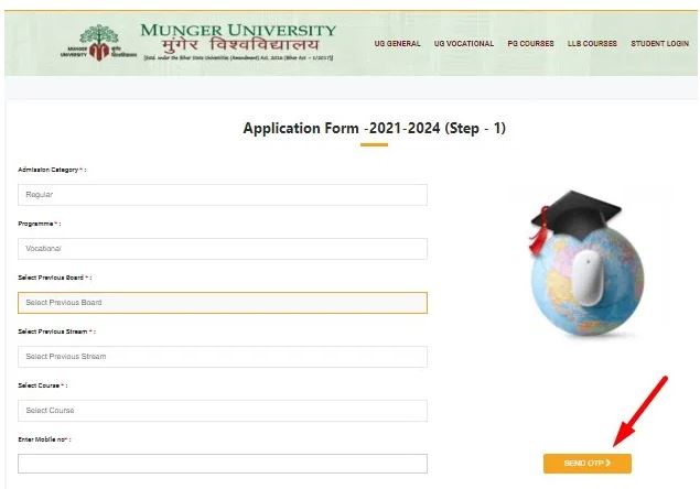 Munger University UG Admission Form Apply 2021