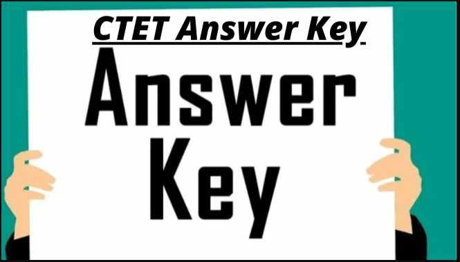 CTET Answer key