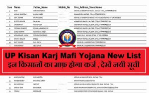 UP Kisan Karj Mafi Yojana New List