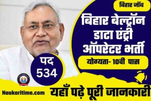 Bihar Beltron DEO Recruitment 2023