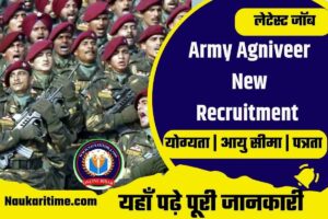 Army Agniveer New Recruitment 2023