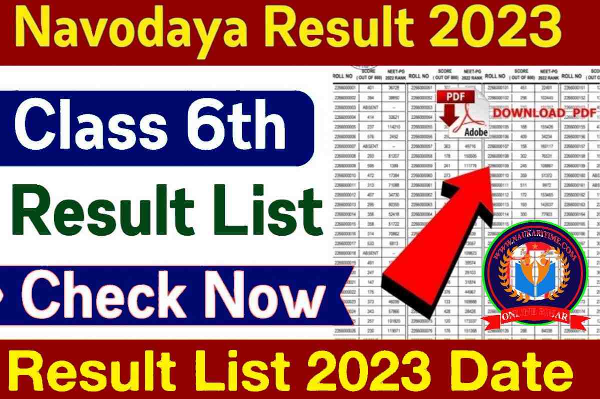 20230620 213512 Jnv Class 6th Result Out 2023