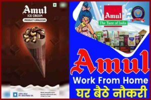 Amul Dairy Online Work From Home Job