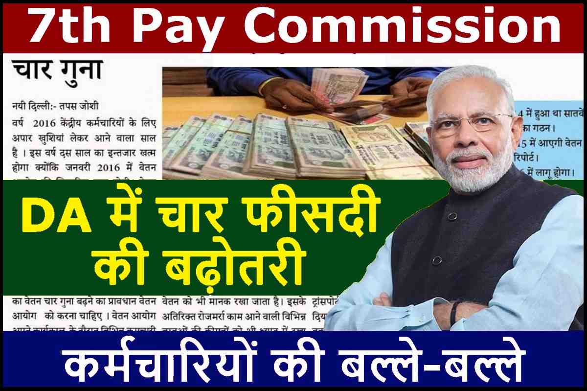 7th Pay Commission Latest News 2023