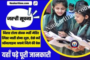 Bihar Shiksha Sevak Merit List 2023