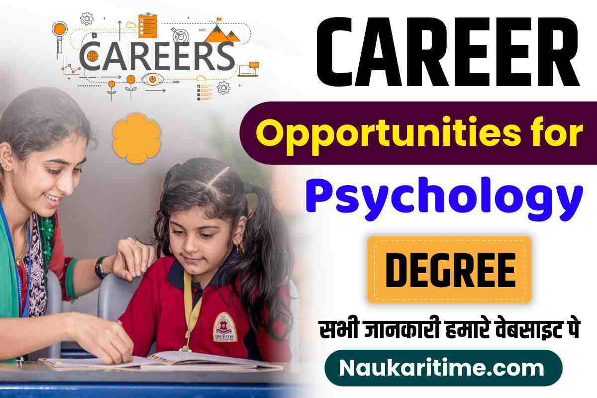 Career Opportunities for Psychology Degree