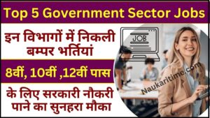 Top 5 Government Sector Jobs 2024