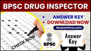 BPSC Drug Inspector Final Answer Key 2024