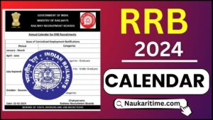 RRB New Calendar 2024