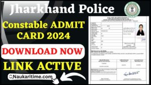 Jharkhand Police Constable Admit Card 2024