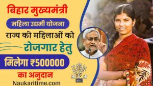 बिहार मुख्यमंत्री महिला उद्यमी योजना