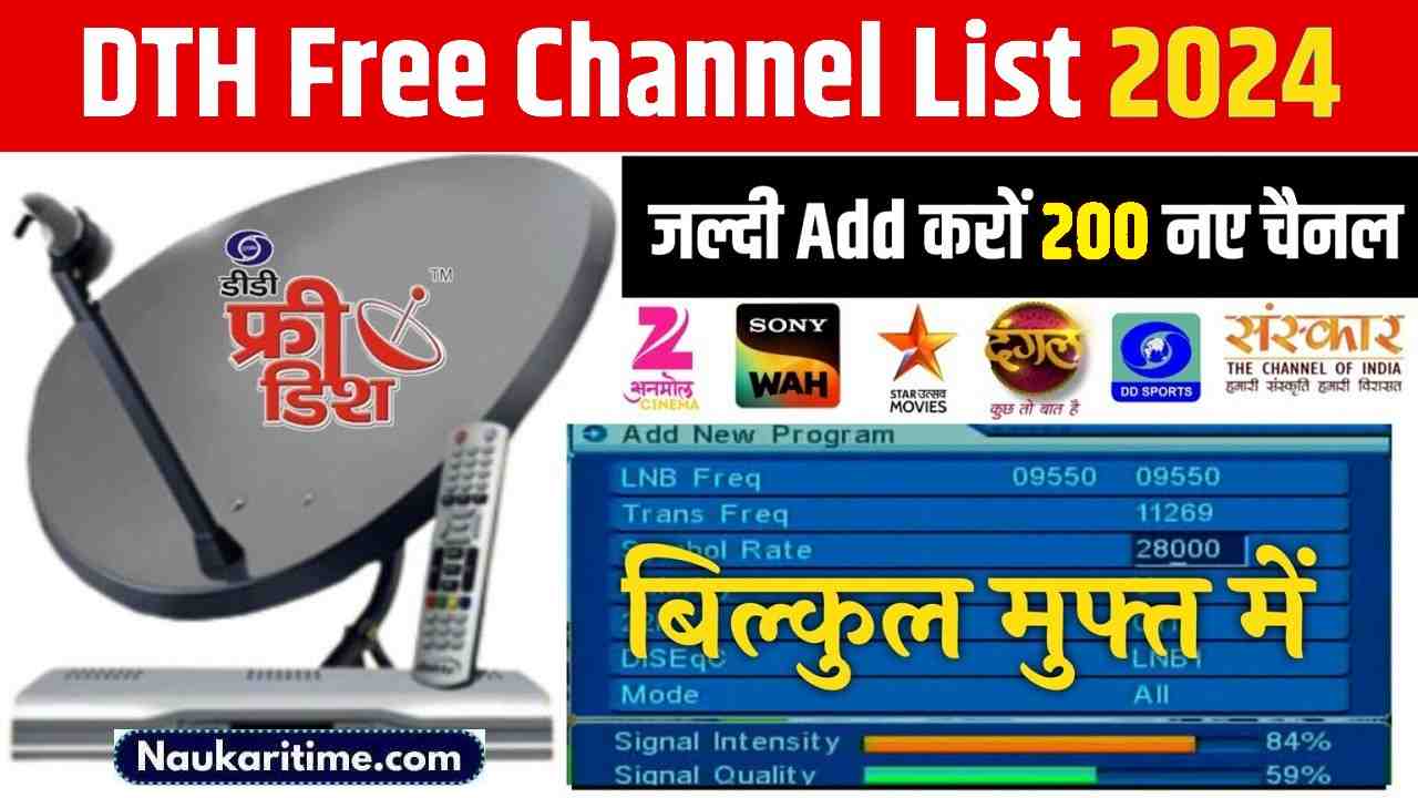 DTH Free Channel List 2024