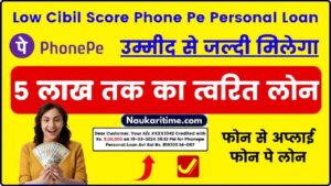 Low Cibil Score Phone Pe Personal Loan 2024