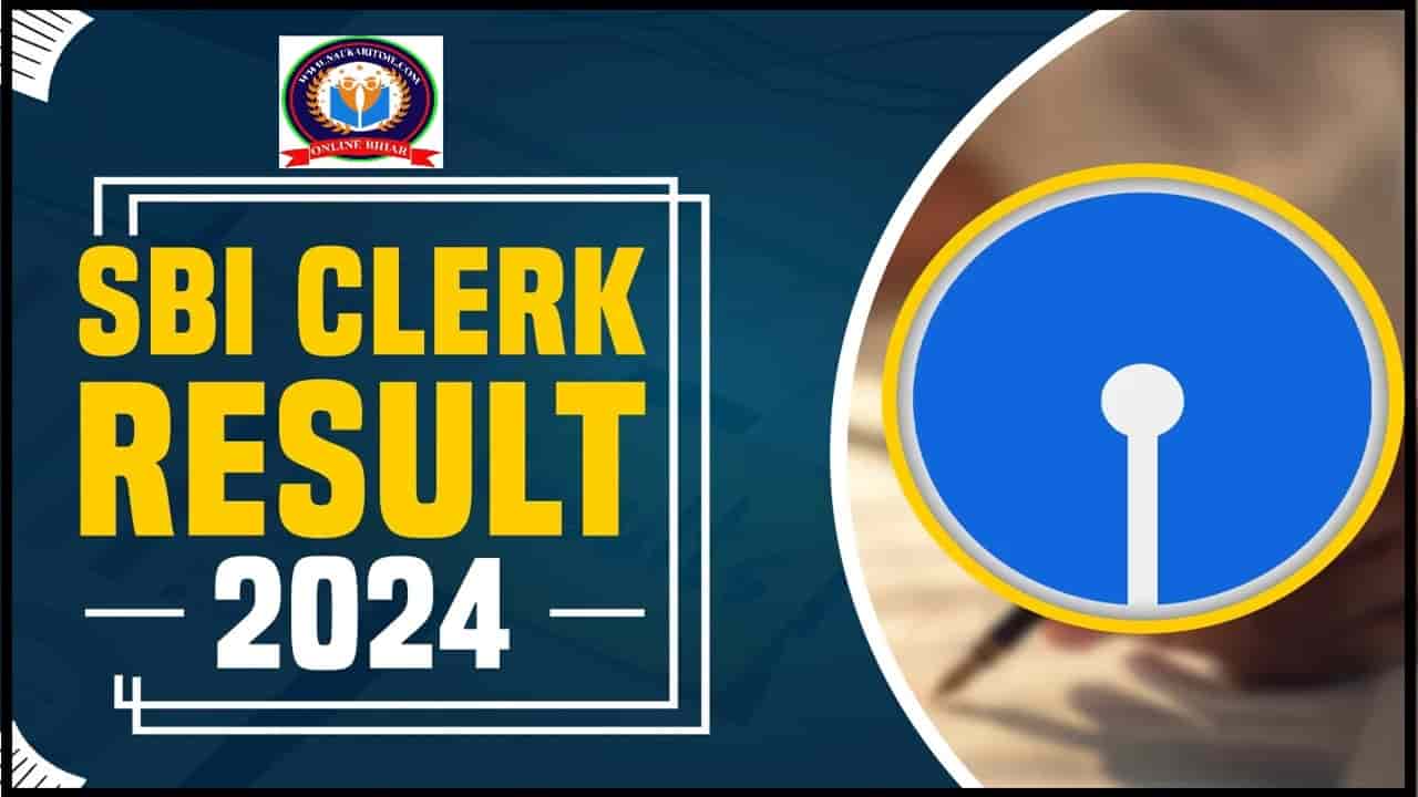 SBI Clerk Mains Result 2024 Date