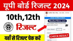 UPMSP 12th Result 2024 Link Active