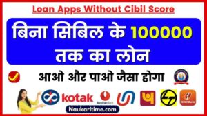 Loan Apps Without Cibil Score 2024
