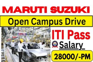 Maruti Suzuki India Limited Campus Placement