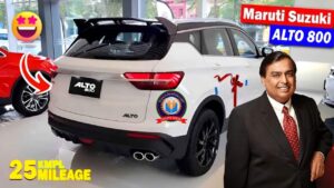 Maruti Alto 800 2025 मुकेश अंबानी की पहली पसंद के अंदाज में लांच हुई मारुति की शानदार कार min Maruti Alto 800 2025