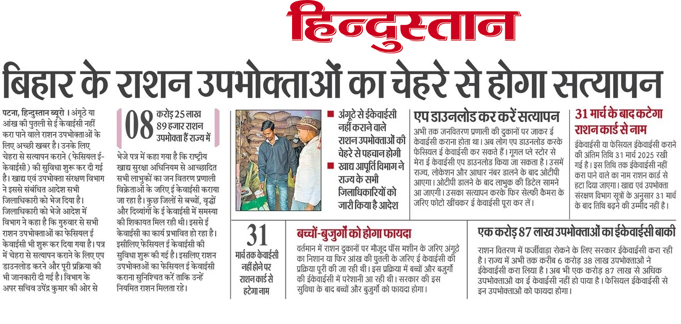 Ration Card eKyc Online Kaise Kare Ration Card eKyc Online Kaise Kare