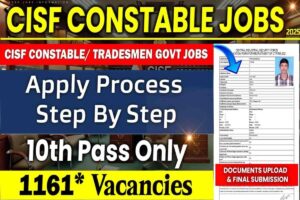 maxresdefault min 2 1 CISF Constable Tradesmen Recruitment 2025