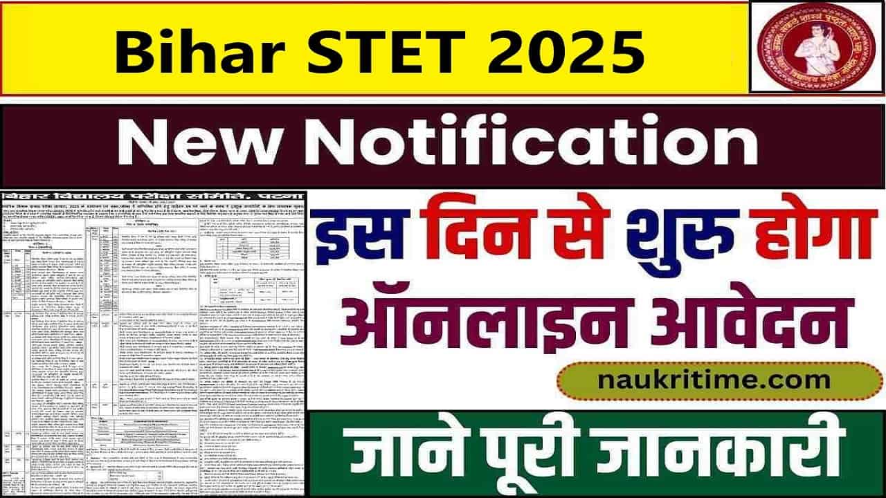 ff min Bihar STET 2025 Notification