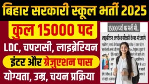 Bihar Librarian Recruitment 2025